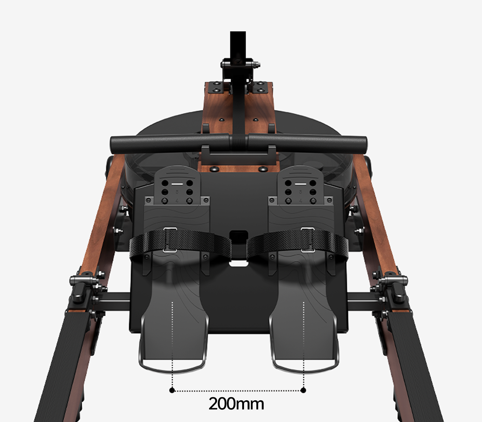 WR3L rameur pliable en triple section