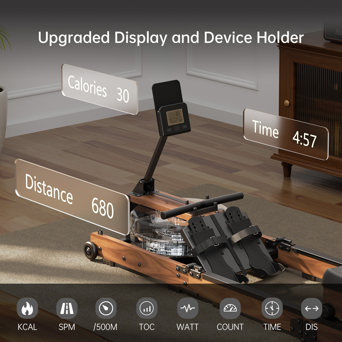 KingSmith WR3L rameur pliable en triple section