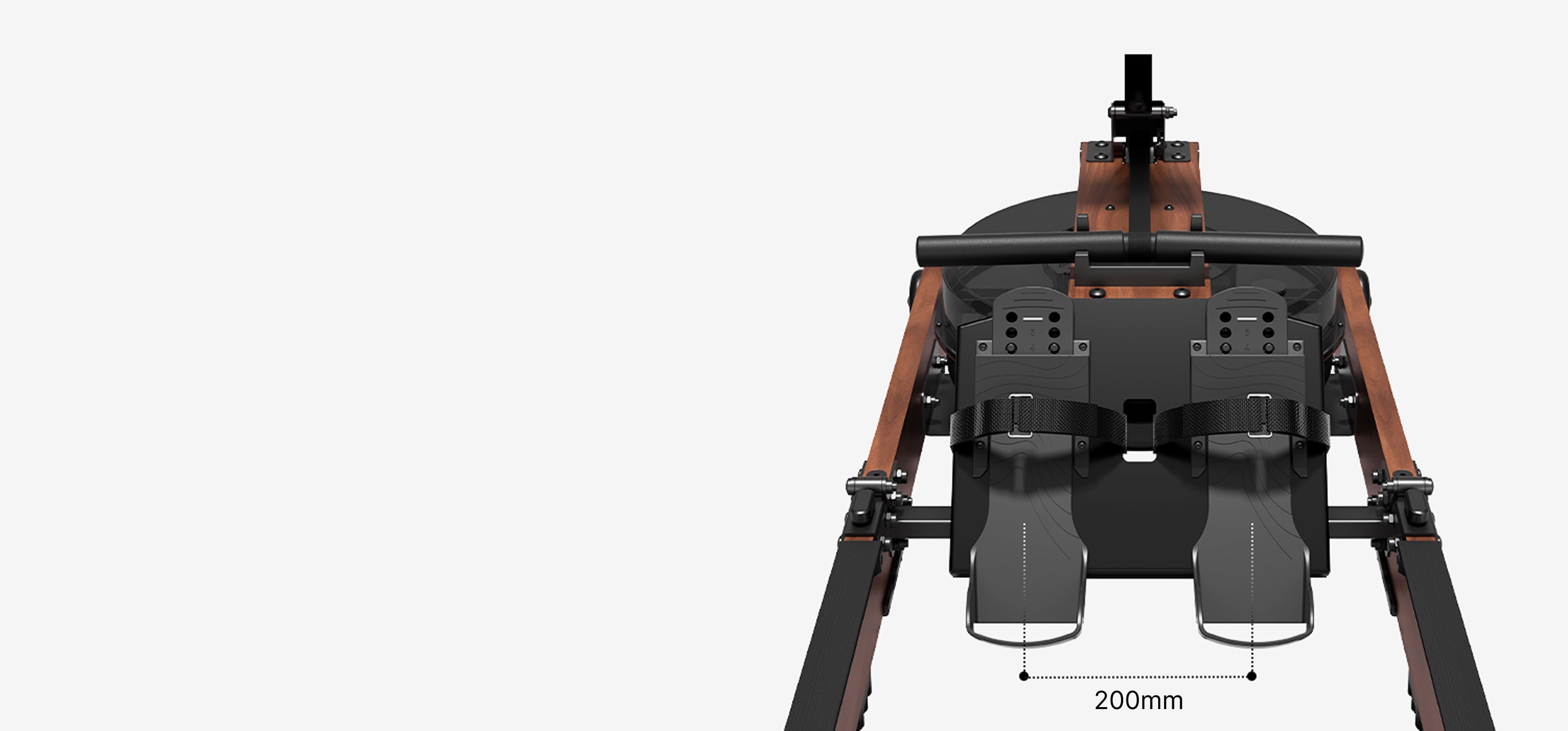 WR3L rameur pliable en triple section