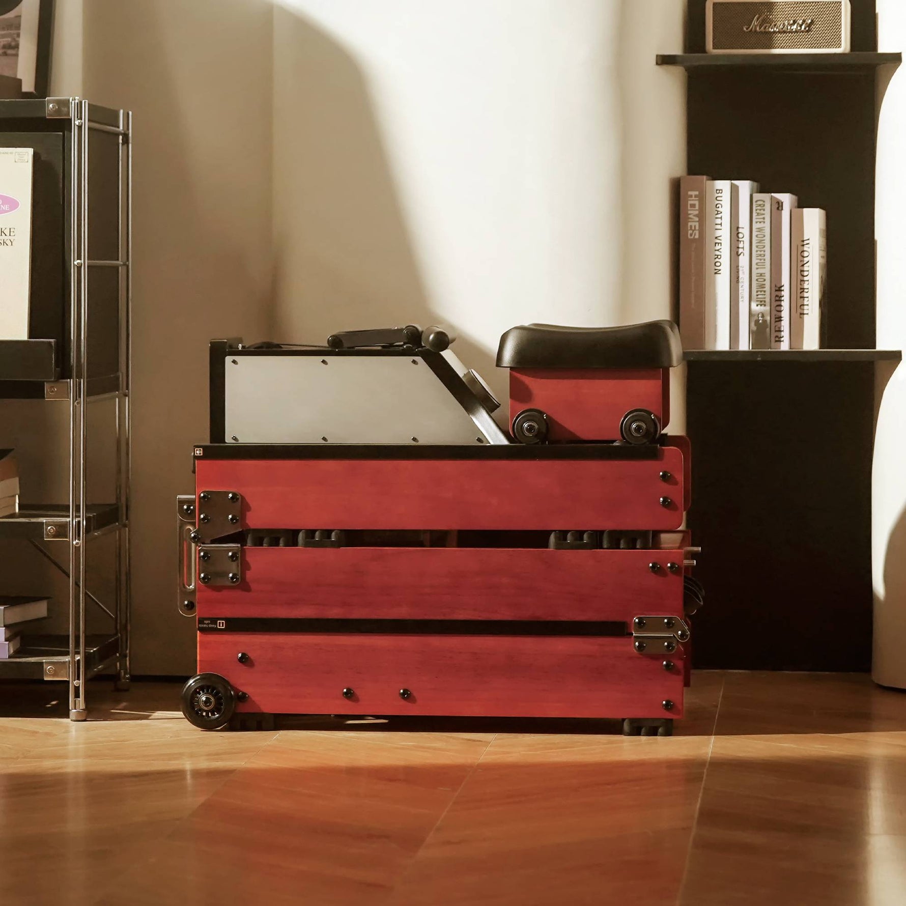 WM10 rameur à résistance eau & magnéto