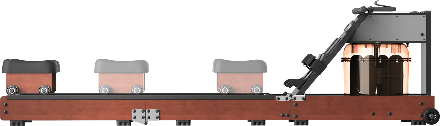 WM10 rameur à résistance eau & magnéto