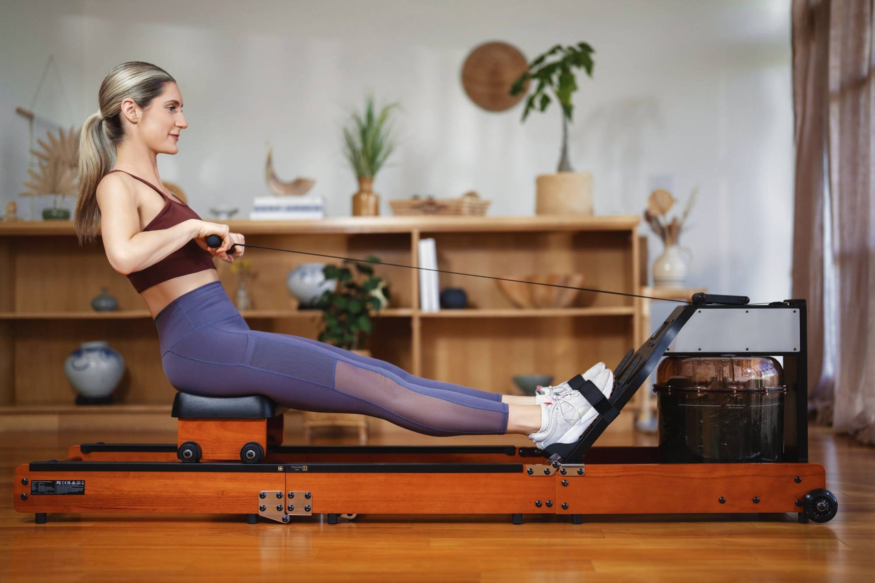 WR1 rameur pliable en triple section