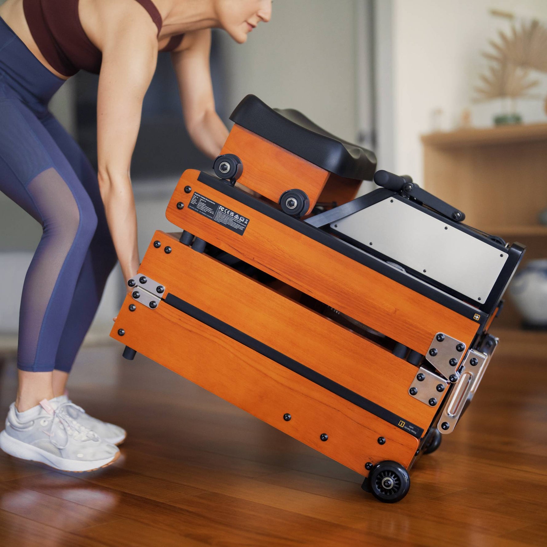 WR1 rameur pliable en triple section