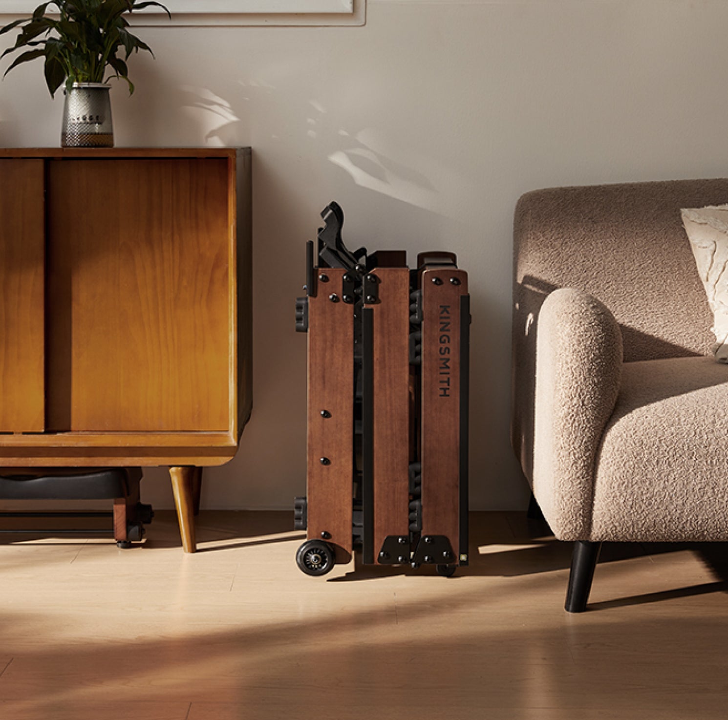 WR3L rameur pliable en triple section